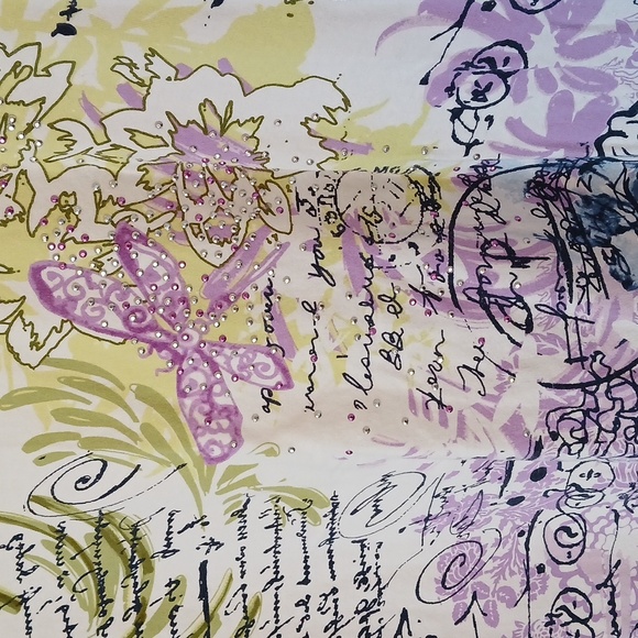 CJ Banks Dragonfly Parisan Top With Jewels - Picture 2 of 5